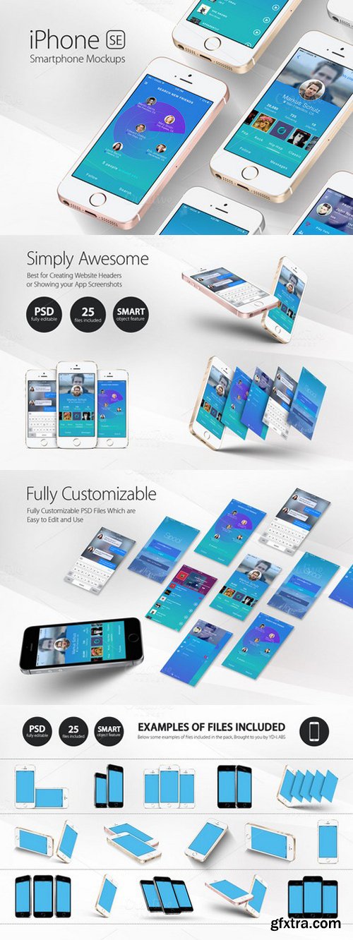 CM - iPhone SE Mockups 723815