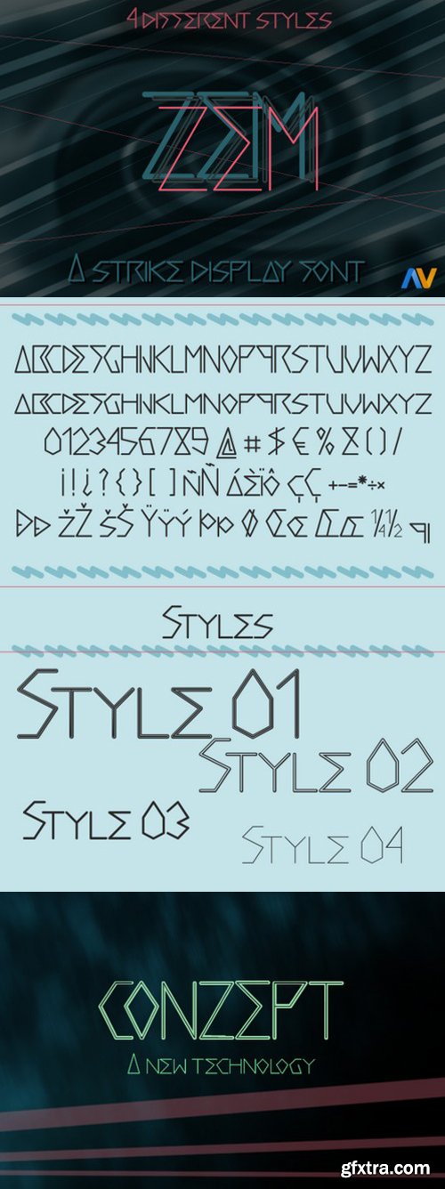 CM - ZEM Display Font 726969