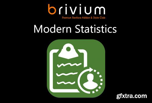 Brivium - Modern Statistics v2.6.0 - Addon For XenForo