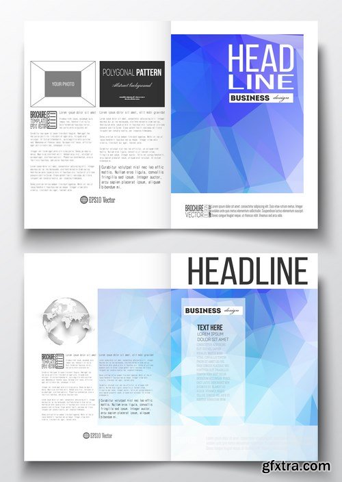 Set of Business Templates, Brochure, Magazine, Flyer & Booklet 3 - 25xEPS