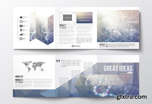 Set of Business Templates, Brochure, Magazine, Flyer & Booklet 3 - 25xEPS