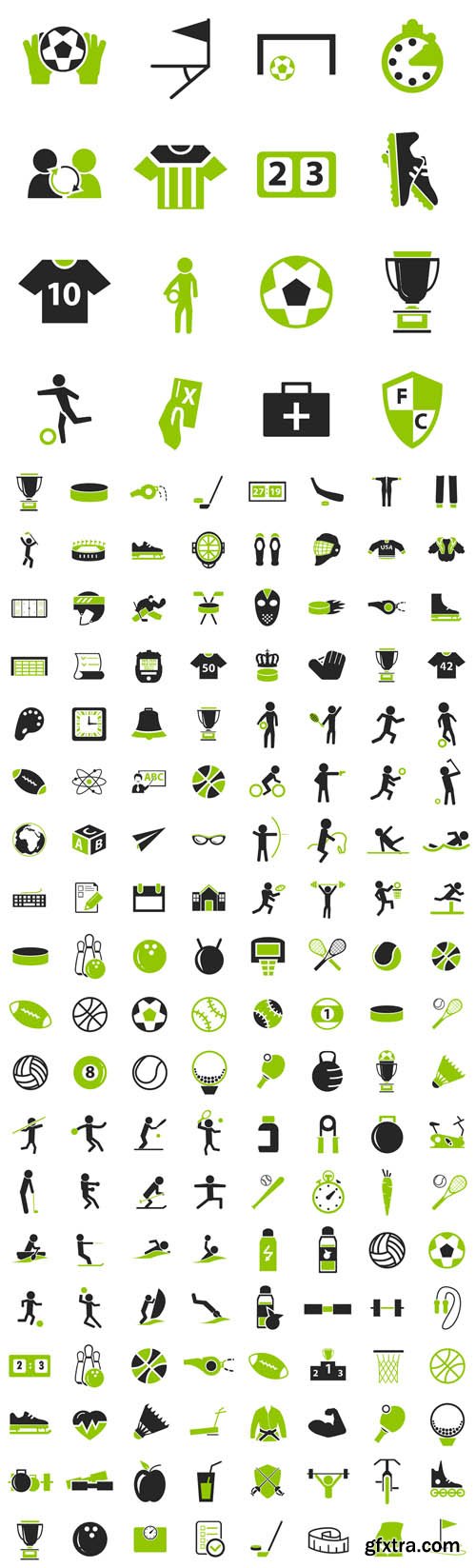 Vector Set - Sports icons