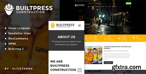 ThemeForest - BuiltPress v1.0 - Building Construction WordPress Theme - 14223429