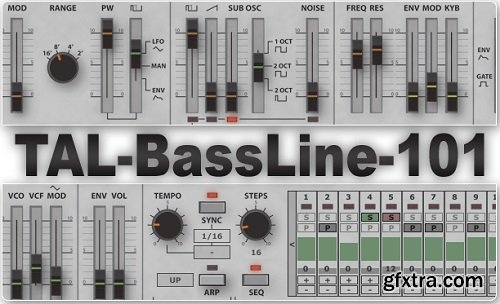 Togu Audio Line TAL-BassLine-101 v1.72 WiN OSX Incl Keygen-R2R