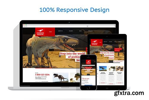 Museum v2.1 - Responsive WordPress Theme - TM 47526