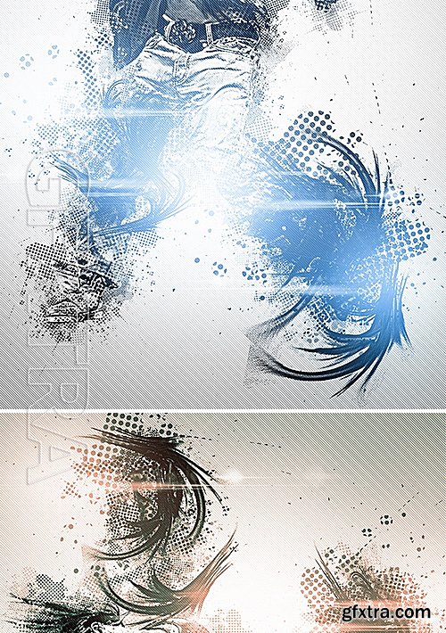 GraphicRiver - Abstract dots Photoshop Action 16540741