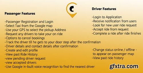 CodeCanyon - Android Taxi Booking Complete Solution v1.0 - 12469117