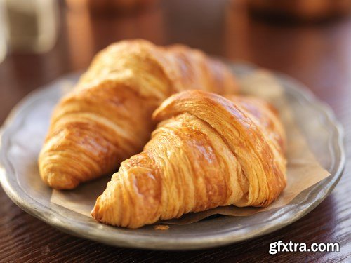 French Croissants - 26xUHQ JPEG