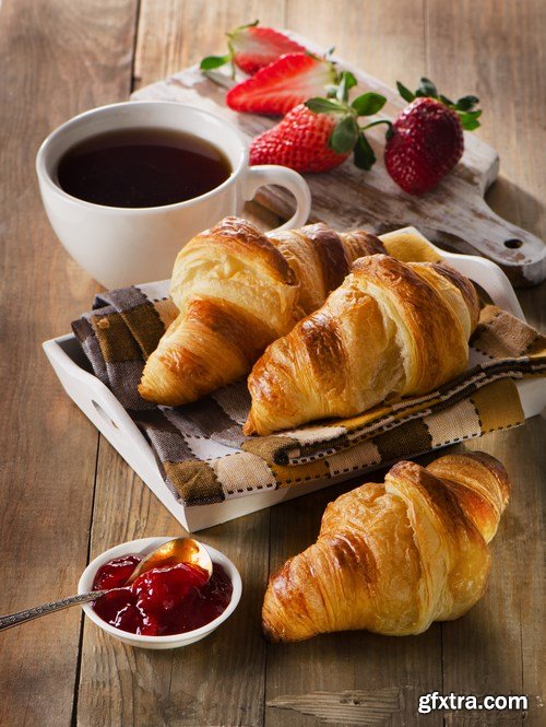 French Croissants - 26xUHQ JPEG