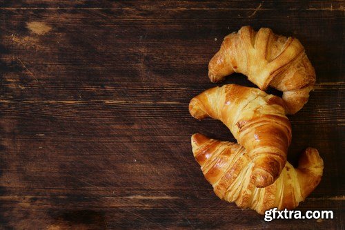 French Croissants - 26xUHQ JPEG