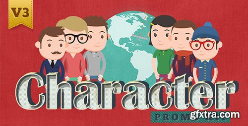 Videohive Character Promo Kit V3 6613057