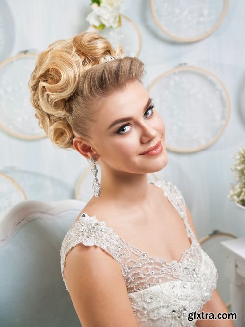 Beautiful Bride with bouquet