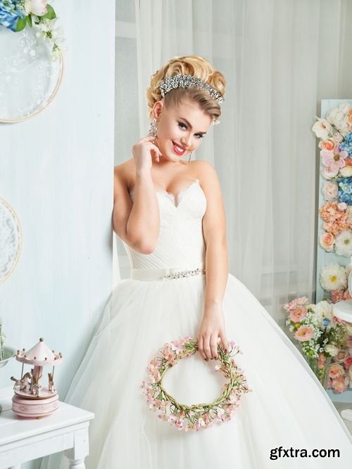 Beautiful Bride with bouquet