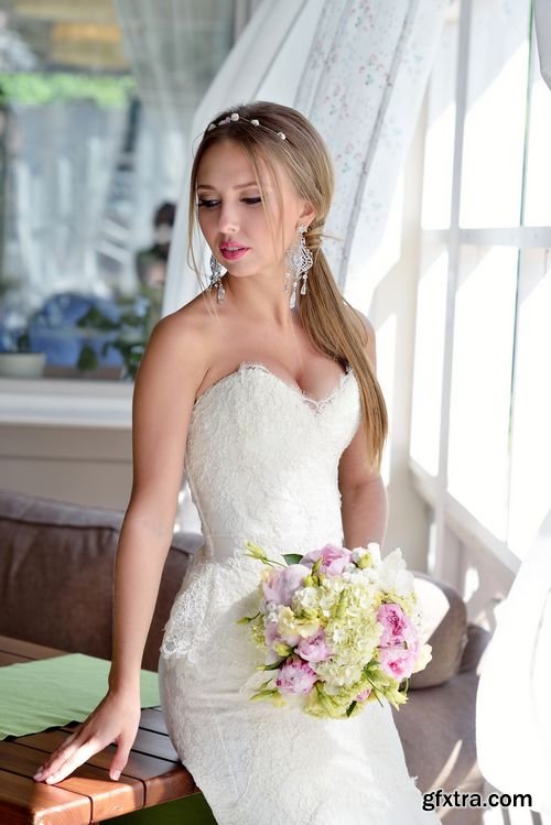 Beautiful Bride with bouquet