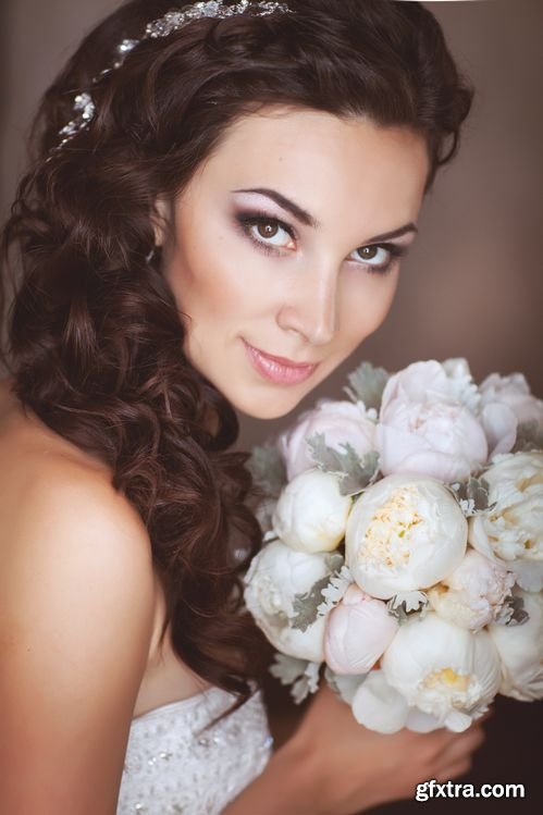 Beautiful Bride with bouquet