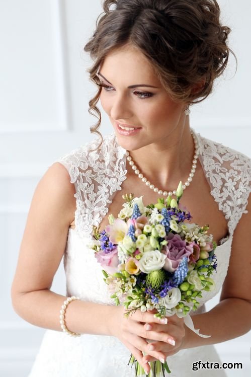 Beautiful Bride with bouquet