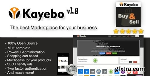 CodeCanyon - Kayebo v1.8 - Php Digital Marketplace Script - 13341308