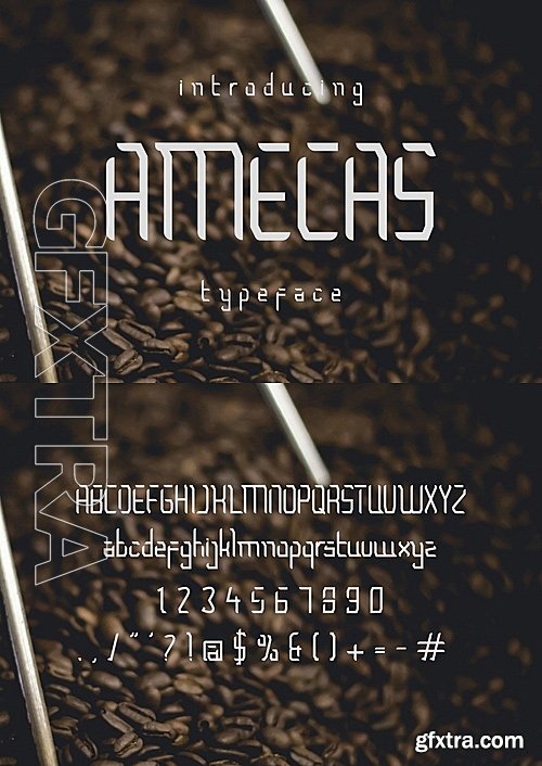 CM - Amecas Typeface 715944