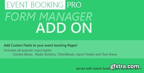 CodeCanyon - Event Booking Pro: Forms Manager Add on v1.41 - 6961692