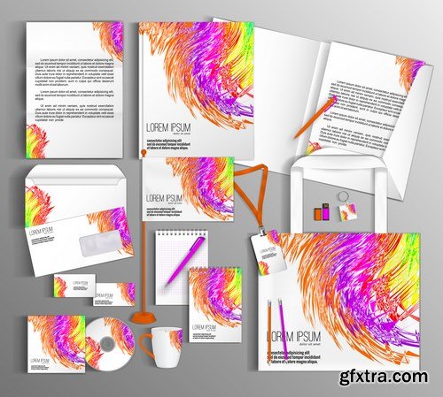 Corporate Identity Templates & Brochures 3 - 15xEPS