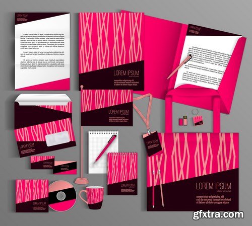 Corporate Identity Templates & Brochures 3 - 15xEPS