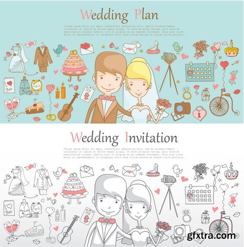 Wedding Design Elements - 25xEPS