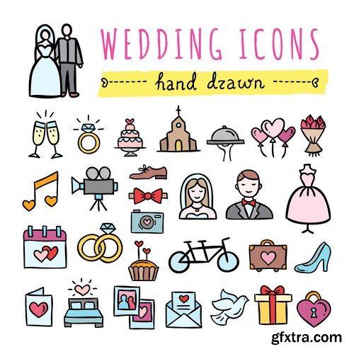 Wedding Design Elements - 25xEPS