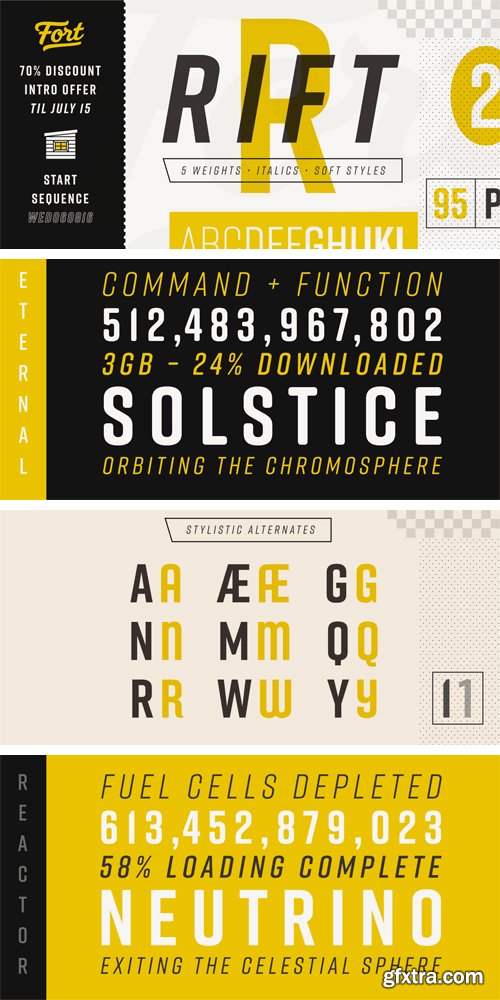 Rift Font Family