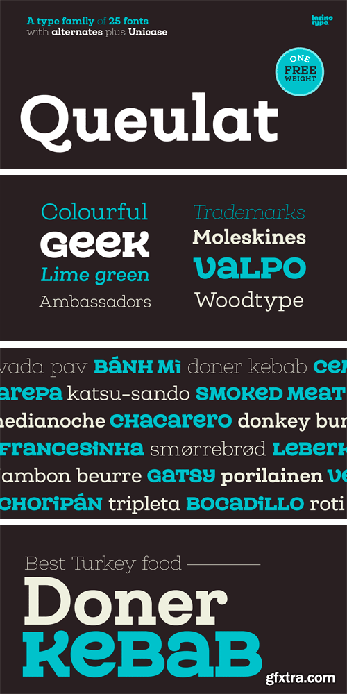 Queulat Font Family