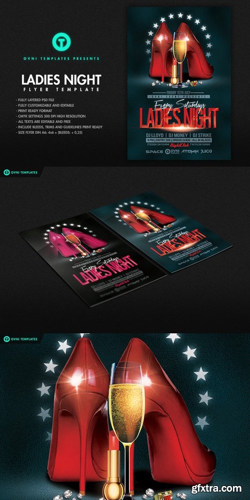 CM - LADIES NIGHT Flyer Template 691927