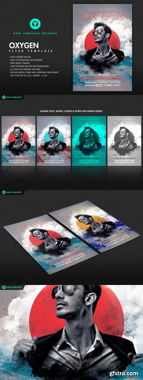 CM - OXYGEN Flyer Template 691873