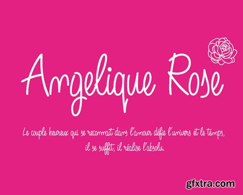 Angelique Rose Font