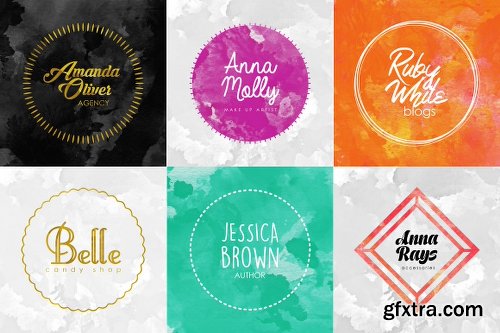 CreativeMarket Feminine Logo Creator 731034