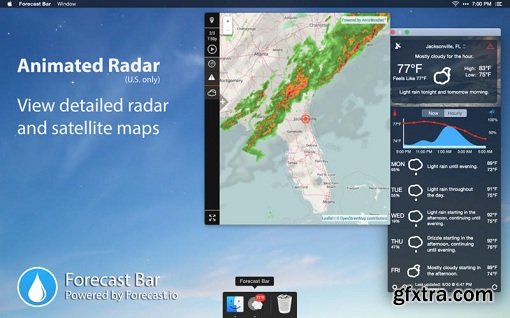 Forecast Bar 2.6.1 (Mac OS X)