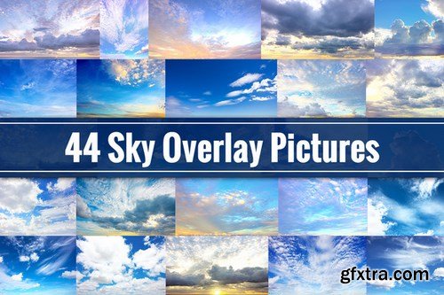 CM - Sky Overlays - 44 Cloud Pictures 691518