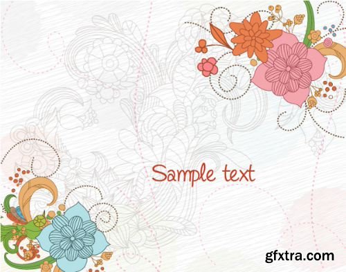 69 Scrapbook Illustrations Set