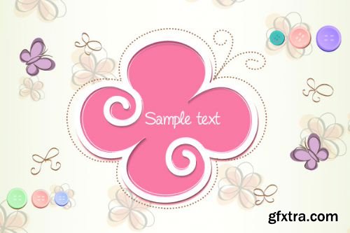 69 Scrapbook Illustrations Set