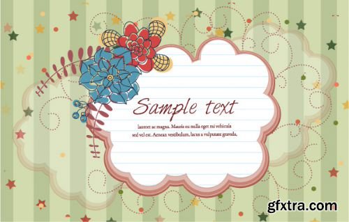 69 Scrapbook Illustrations Set