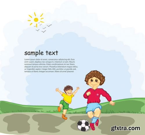 95 Kids Illustrations set 2