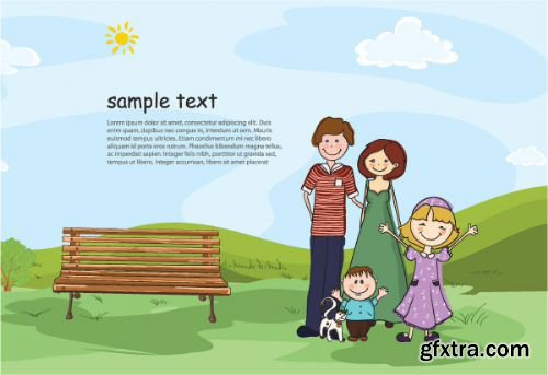 95 Kids Illustrations set 2