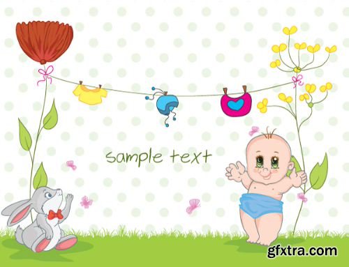 95 Kids Illustrations set 2