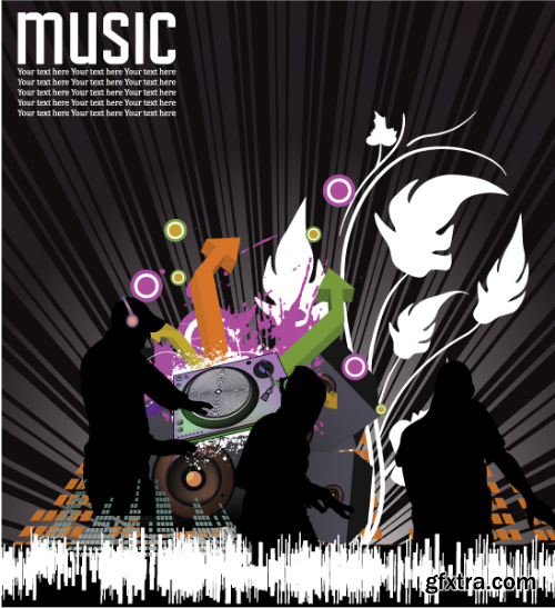 112 Music Illustrations Set 2