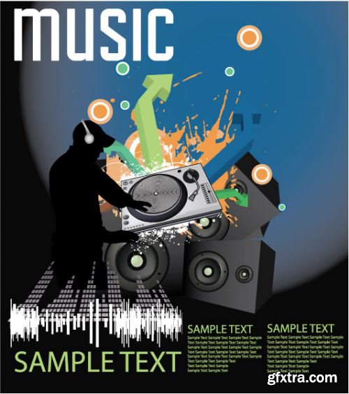 112 Music Illustrations Set 2