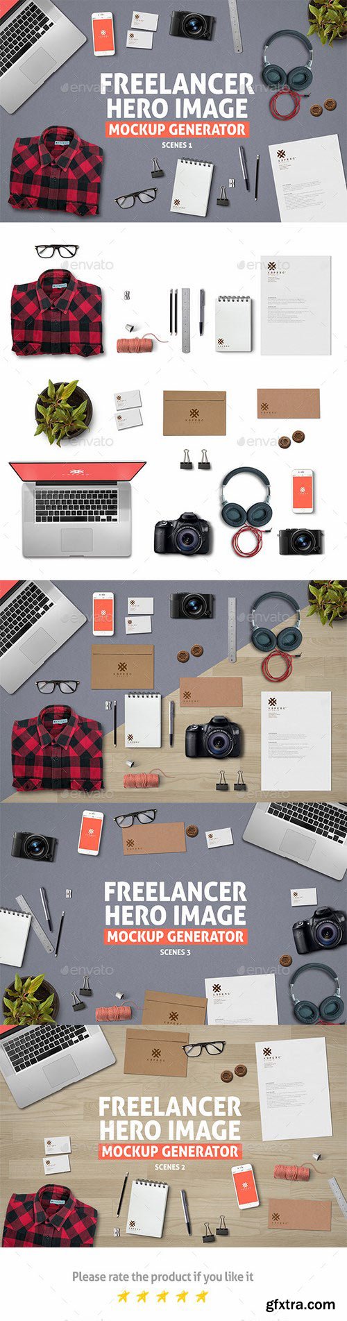 GraphicRiver - Freelancer Hero Image Mockup Generator 15759098