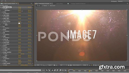 Lensflare-Transitions - After Effects Template