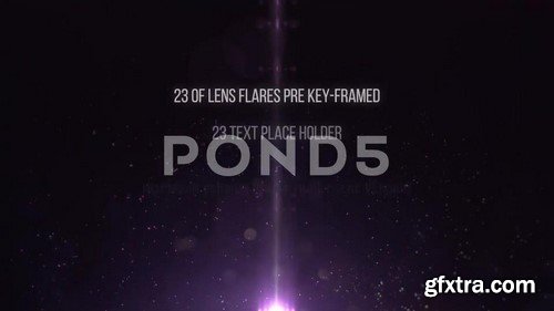 Lensflare-Transitions - After Effects Template