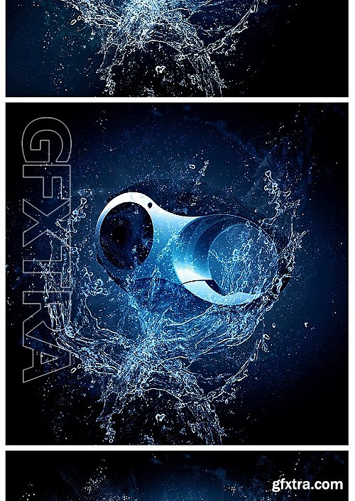 GraphicRiver - Aqua Photoshop Action 16430213