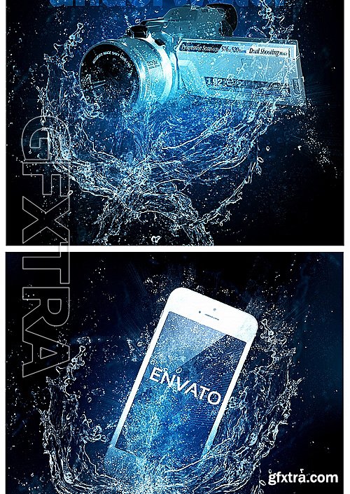 GraphicRiver - Aqua Photoshop Action 16430213