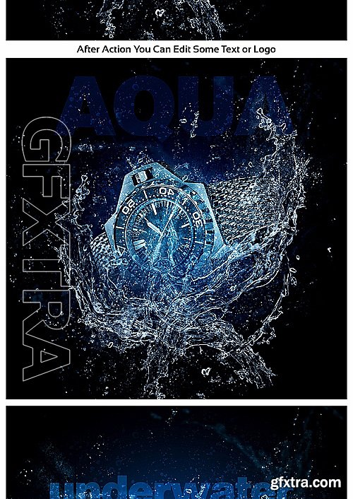 GraphicRiver - Aqua Photoshop Action 16430213