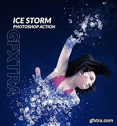 GraphicRiver - Ice Storm Photoshop Action 16425261